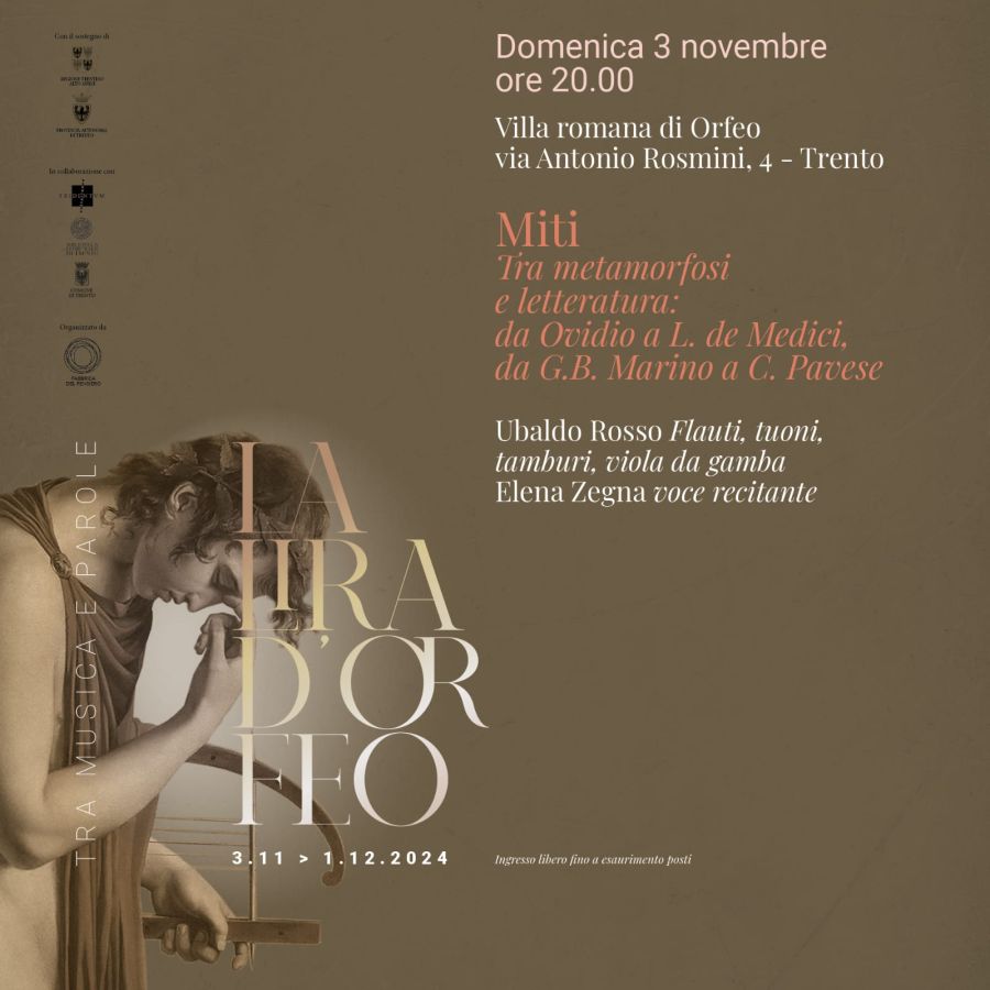La lira d'Orfeo - Miti - Tra metamorfosi e letteratura